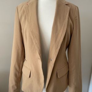 Merona tan, camel blazer, size 12, like new